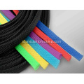 Fleksibel Nylon Diupgrade Jalinan Sleeving